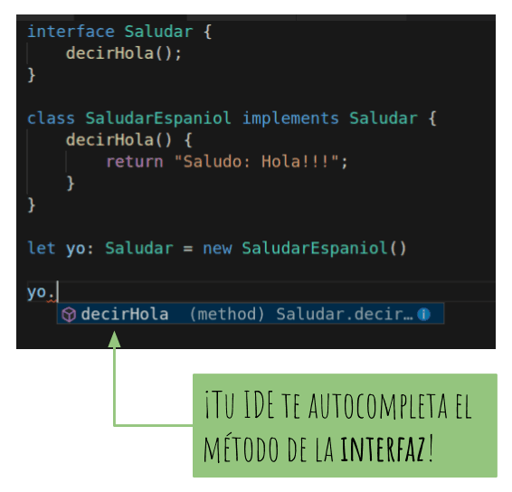 IDE autocomplete